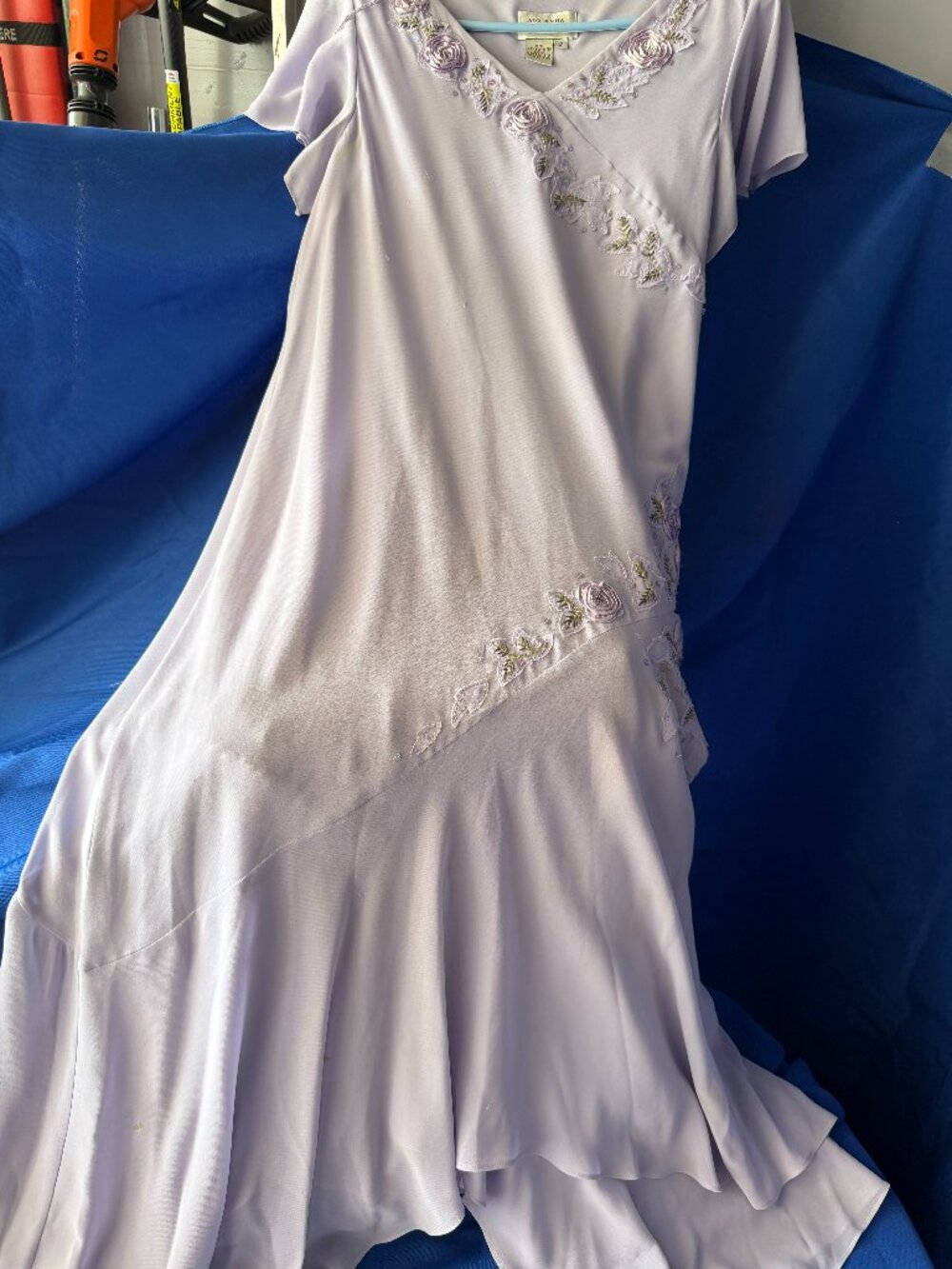 Elegant Lilac Evening or Special Occasion Dress
